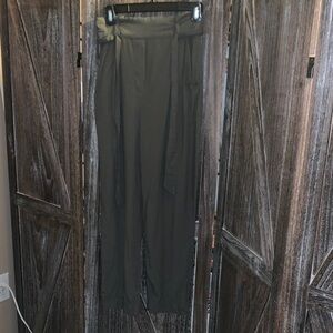 H&M Dark Moss Green Women's Trousers